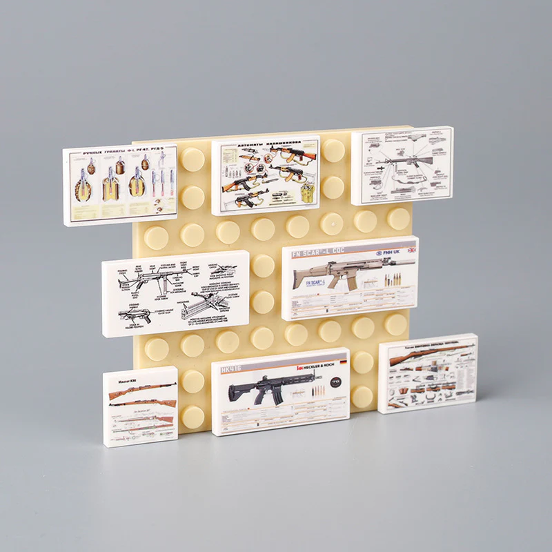Board game board Game weapon explanation Light plate printing parts - Image 4