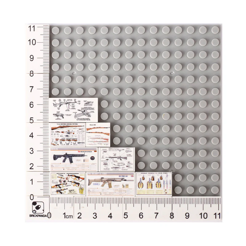 Board game board Game weapon explanation Light plate printing parts - Image 7