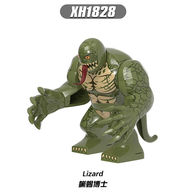 XH1828 Super Hero Series Dr. Lizard Minifigure - Image 2