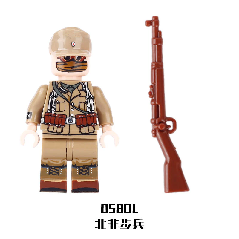 058DL-061DL  Infantry Pilot Gunner Minifigure - Image 3