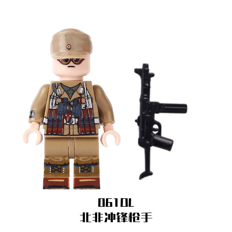 058DL-061DL  Infantry Pilot Gunner Minifigure - Image 4
