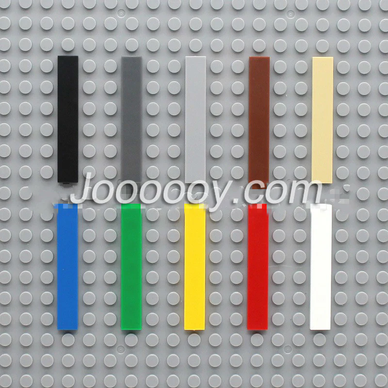 20 pcs 1*6 flat tiles MOC bricks 6636 - Image 3