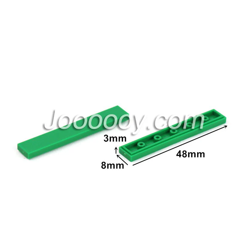 20 pcs 1*6 flat tiles MOC bricks 6636 - Image 4