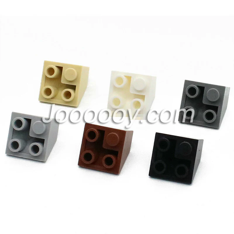 10 pcs 2*2 corner slopes MOC bricks 3676 - Image 3