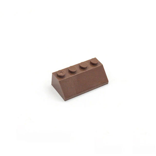 10 pcs 2*4 slopes MOC bricks 3037 - Image 4