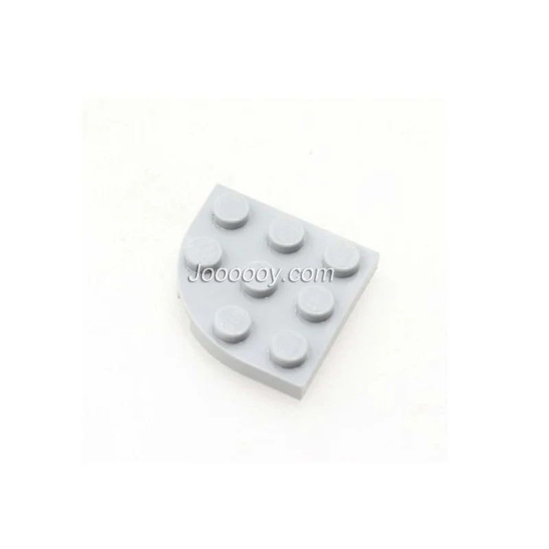 10 pcs 3*3 1/4 circle plates MOC bricks 30357 - Image 9