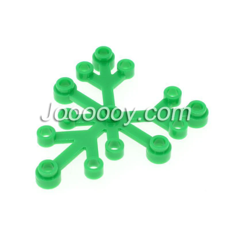 10 pcs 6*5 Plant Leaves MOC bricks 2417 - Image 8