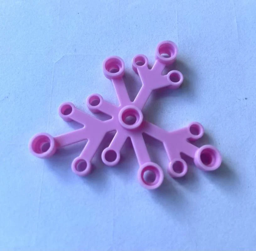 10 pcs 6*5 Plant Leaves MOC bricks 2417 - Image 9