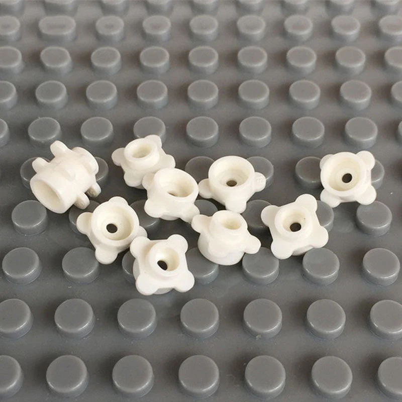 100 pcs 1*1 four-peta Flower Plant MOC bricks 33291 - Image 13