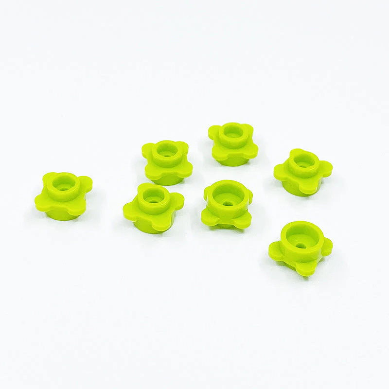 100 pcs 1*1 four-peta Flower Plant MOC bricks 33291 - Image 19