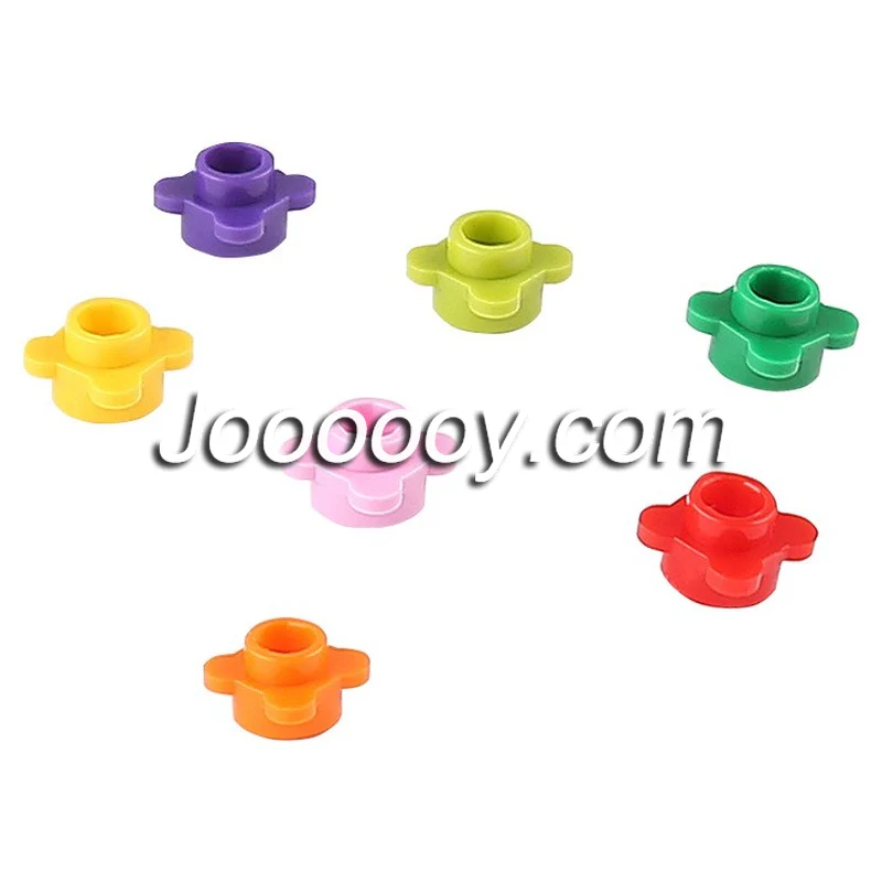 100 pcs 1*1 four-peta Flower Plant MOC bricks 33291 - Image 4