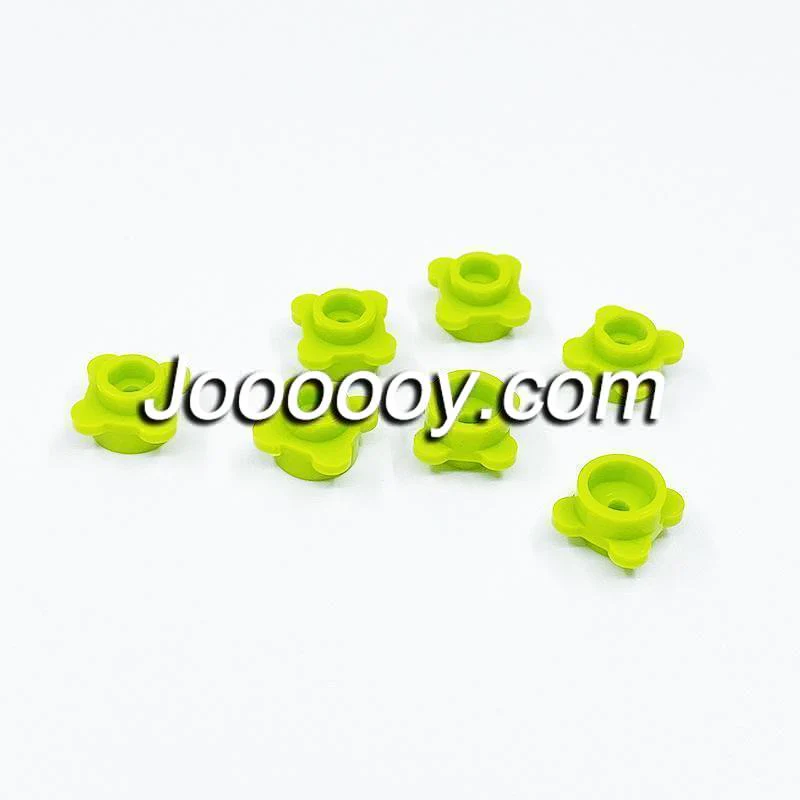 100 pcs 1*1 four-peta Flower Plant MOC bricks 33291 - Image 7