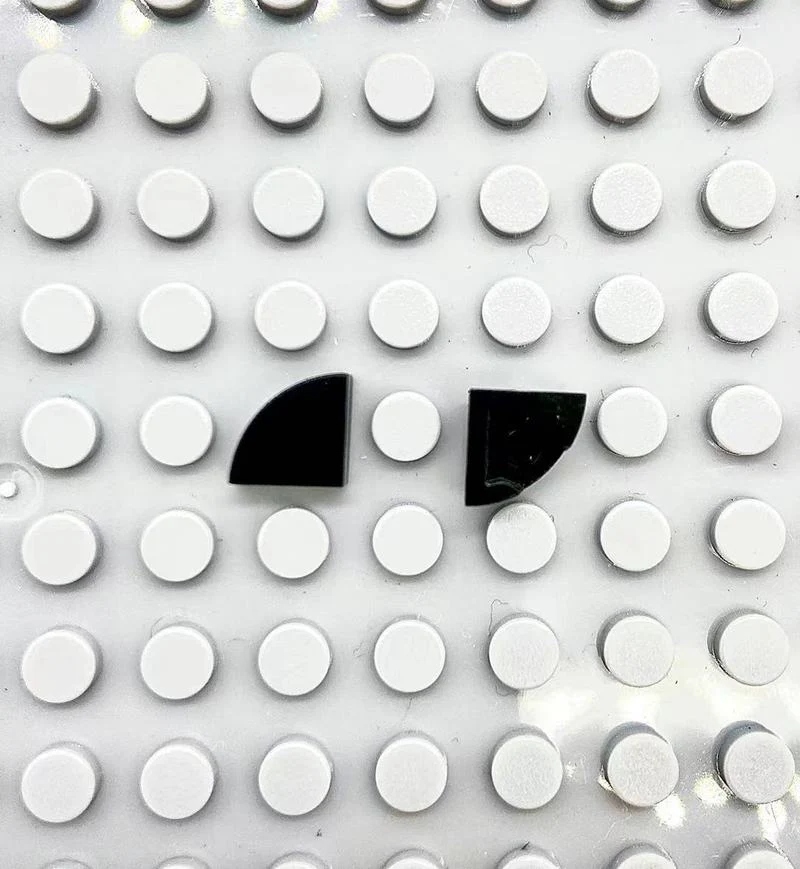 100 pcs 1*1 quarter circle MOC bricks 25269 - Image 12
