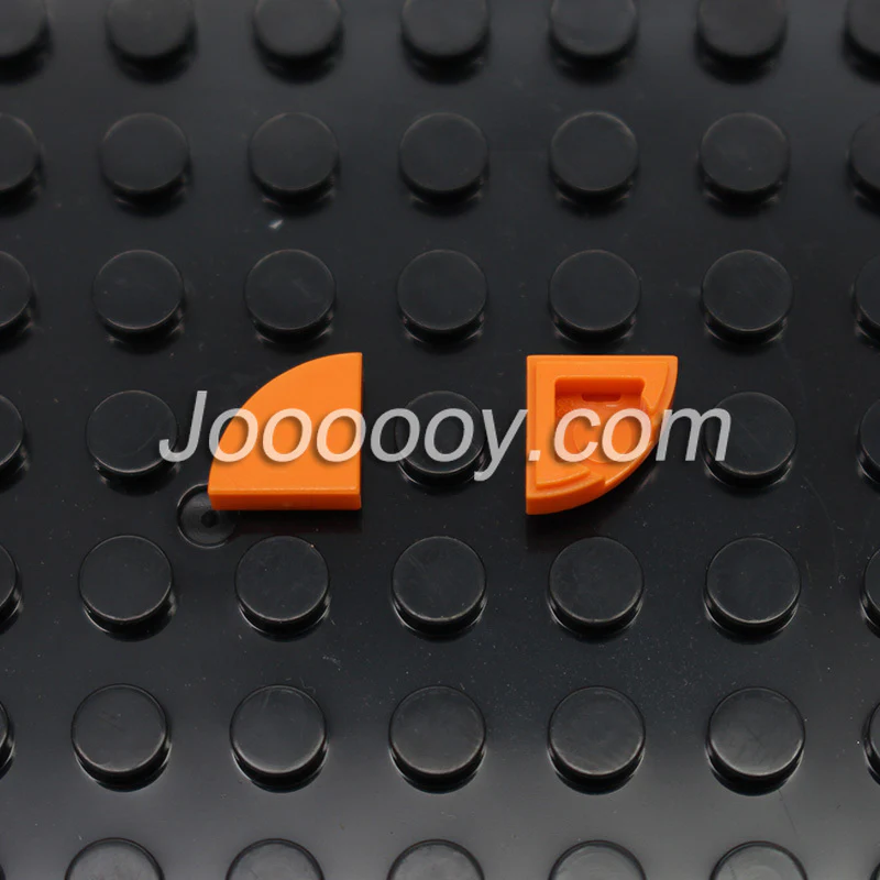 100 pcs 1*1 quarter circle MOC bricks 25269 - Image 9