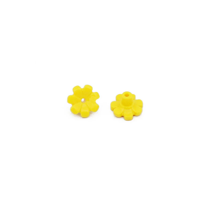 100 pcs 1*1 Seven-peta Flower Plant MOC bricks 95831 - Image 10