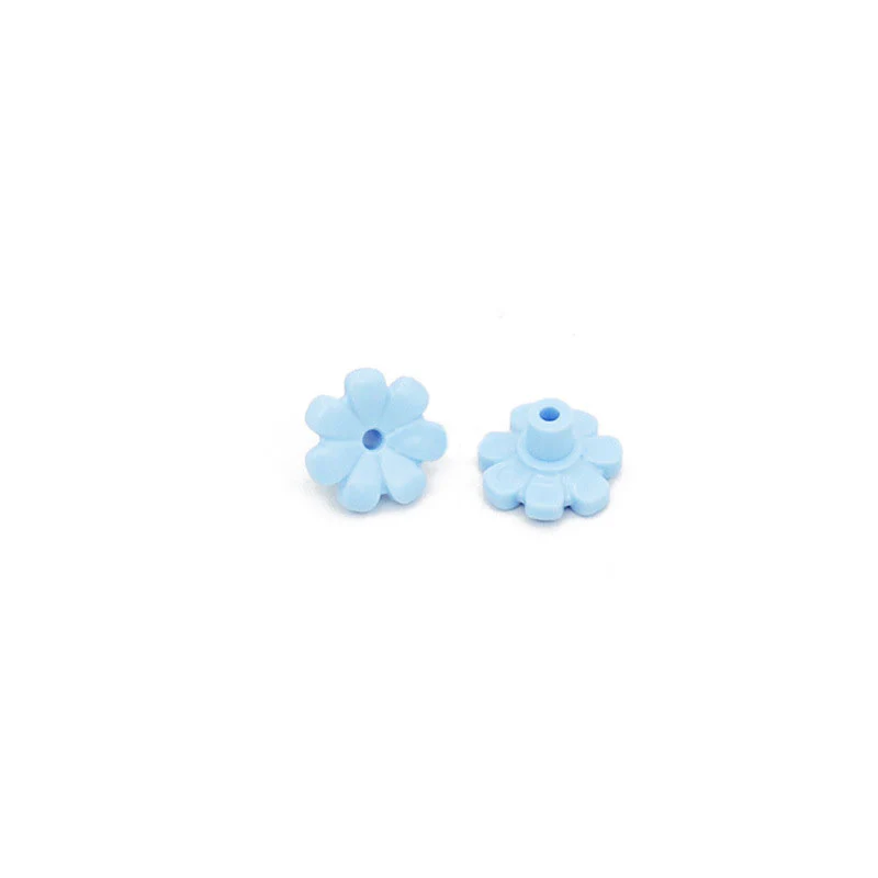 100 pcs 1*1 Seven-peta Flower Plant MOC bricks 95831 - Image 11