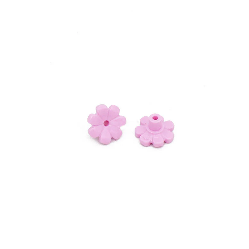 100 pcs 1*1 Seven-peta Flower Plant MOC bricks 95831 - Image 8