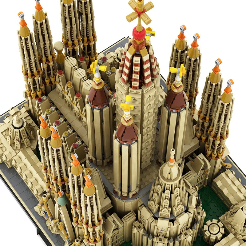 (Gobricks version) 10045pcs MOC Sagrada Familia LEGO Compatible - Image 3