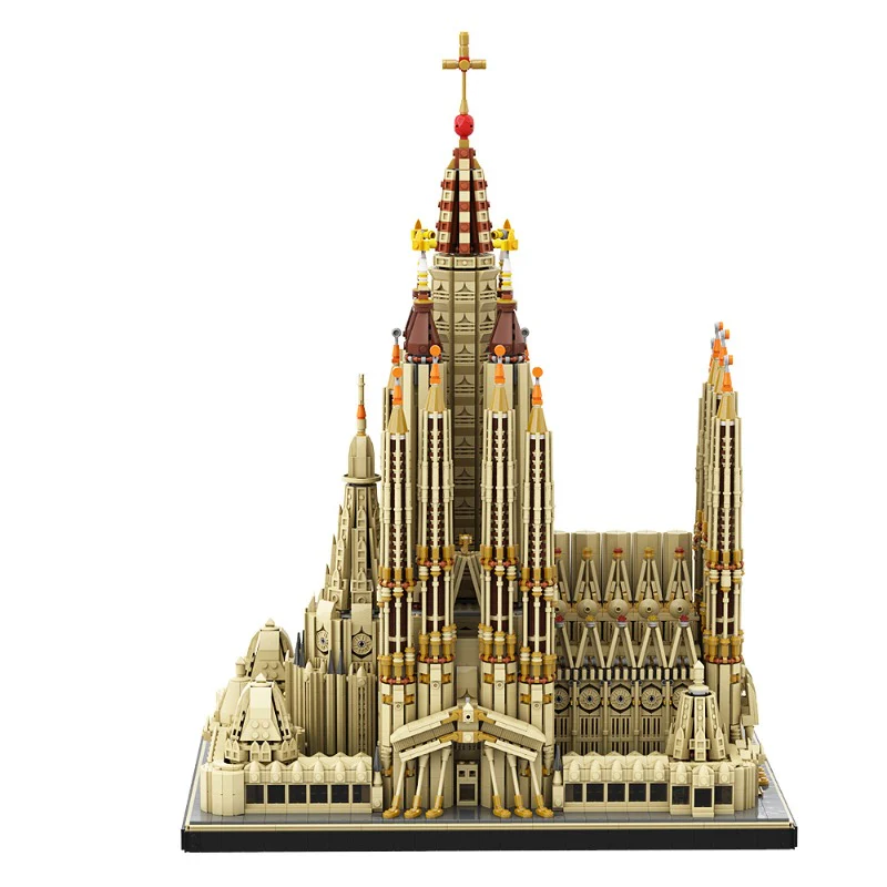 (Gobricks version) 10045pcs MOC Sagrada Familia LEGO Compatible - Image 5