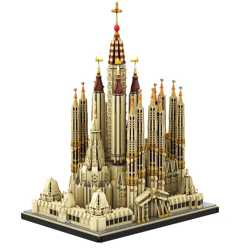 (Gobricks version) 10045pcs MOC Sagrada Familia LEGO Compatible - Image 6