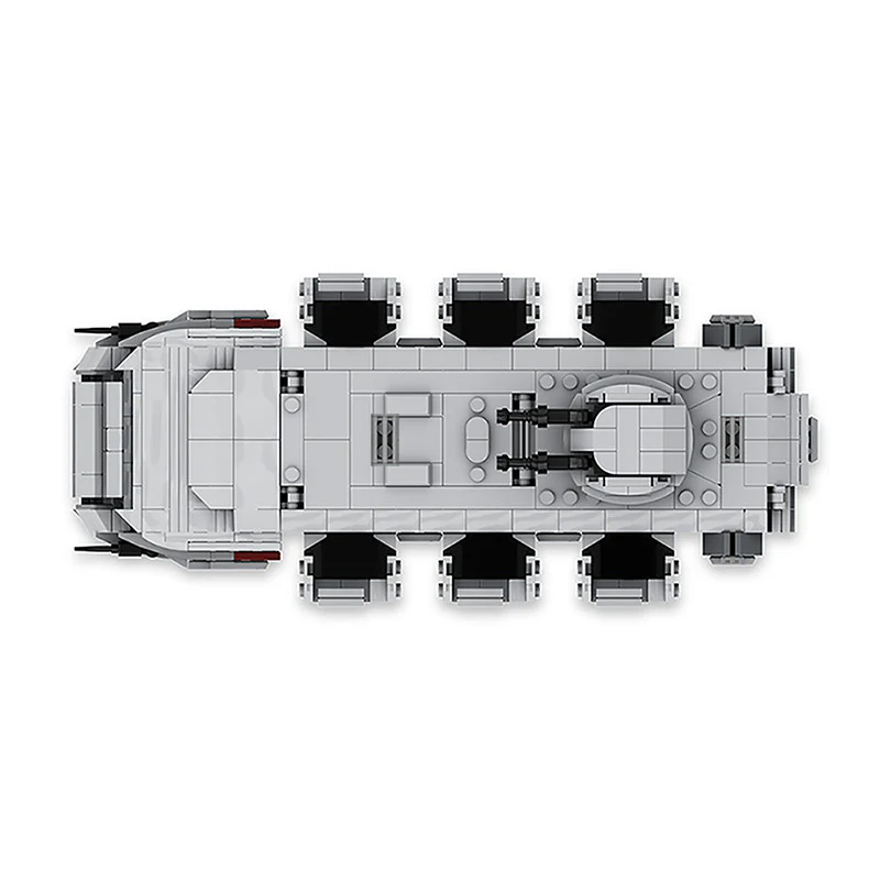 (Gobricks version)1005pcs MOC-38801 Imperial Troop Transport - Image 3