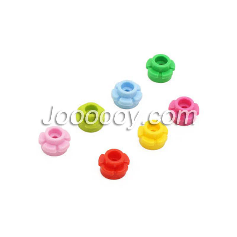 100pcs 1*1 five-peta Flower Plant MOC bricks 24866 - Image 2