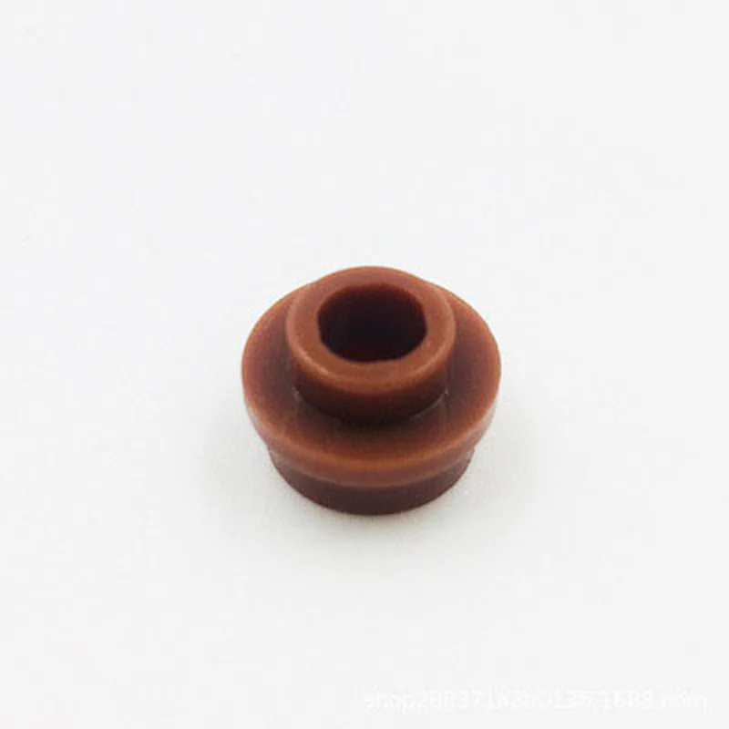 100pcs 1*1  Round Plates With Open MOC Bricks 85861 28626 - Image 13