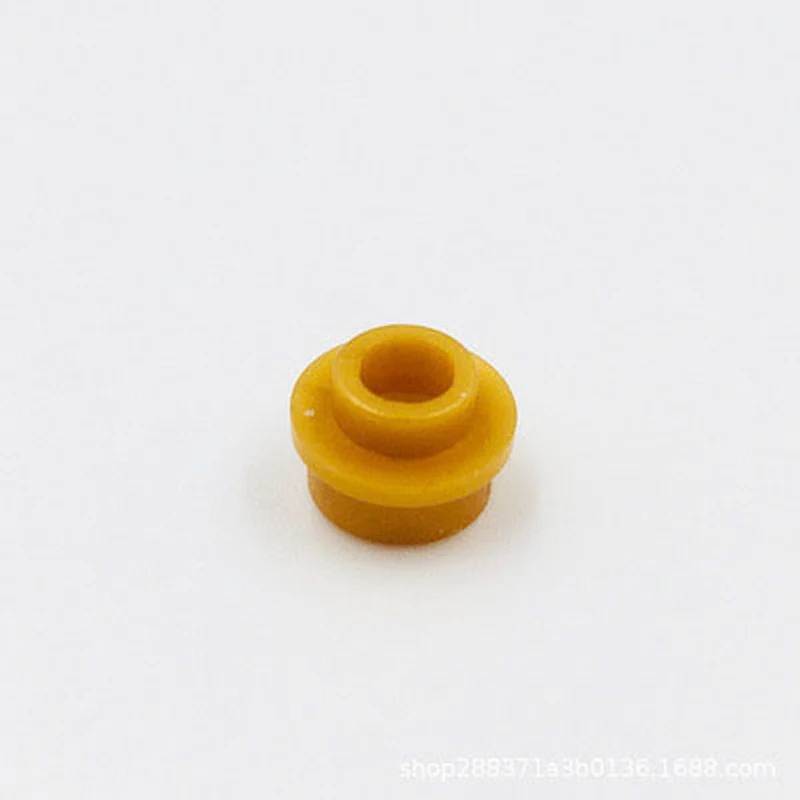 100pcs 1*1  Round Plates With Open MOC Bricks 85861 28626 - Image 15