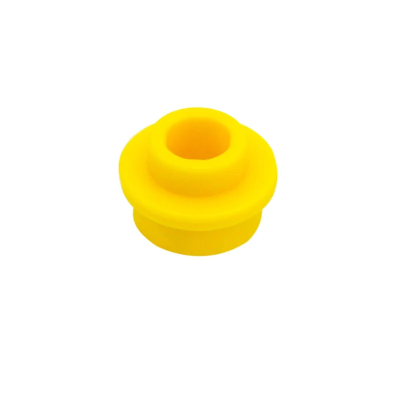 100pcs 1*1  Round Plates With Open MOC Bricks 85861 28626 - Image 9