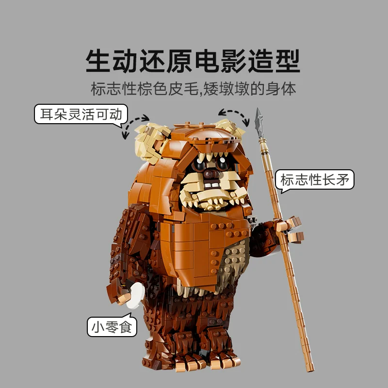 1010 pcs Wicket the Ewok - Image 4