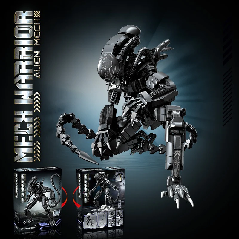 1011 pcs LY 76111 Mech Warrior-Alien Mech - Image 2