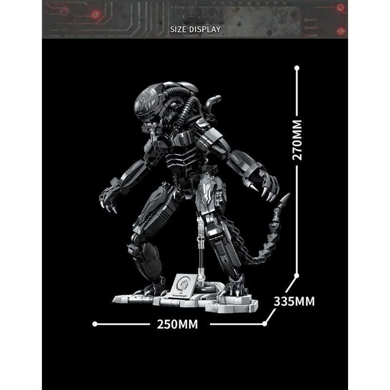 1011 pcs LY 76111 Mech Warrior-Alien Mech - Image 7