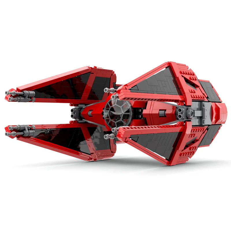 1013pcs MOC-124144 Major Vonreg's TIE Baron (TIE/ba) - Image 2