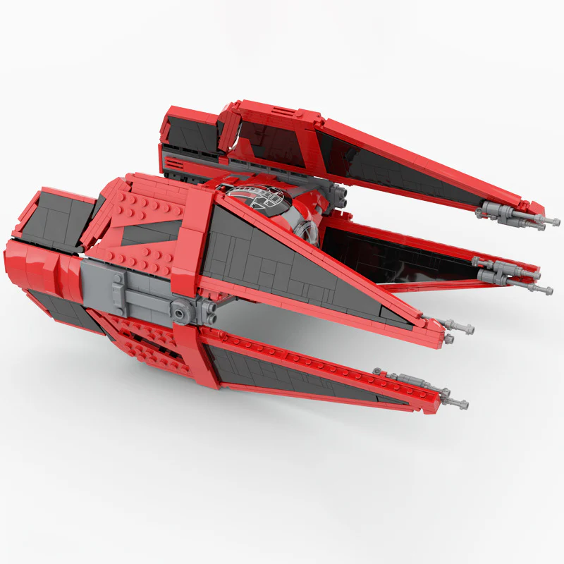 1013pcs MOC-124144 Major Vonreg's TIE Baron (TIE/ba) - Image 4