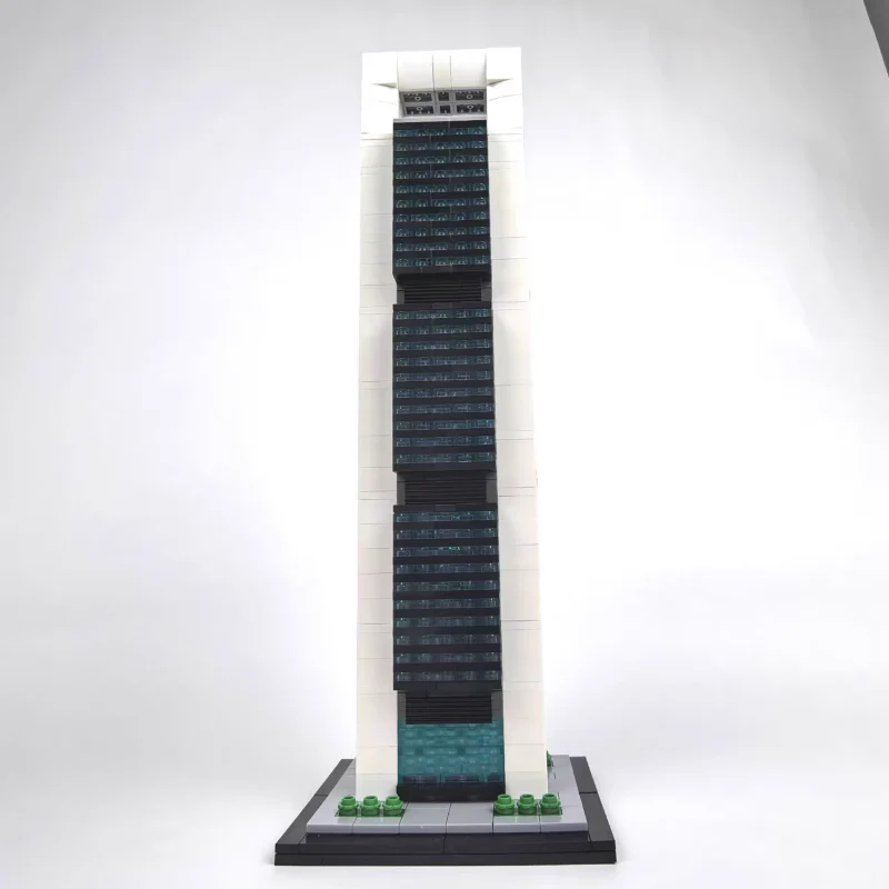 1027pcs MOC-184706 Torre Cepsa 1:800 (Cepsa Tower) - Image 2