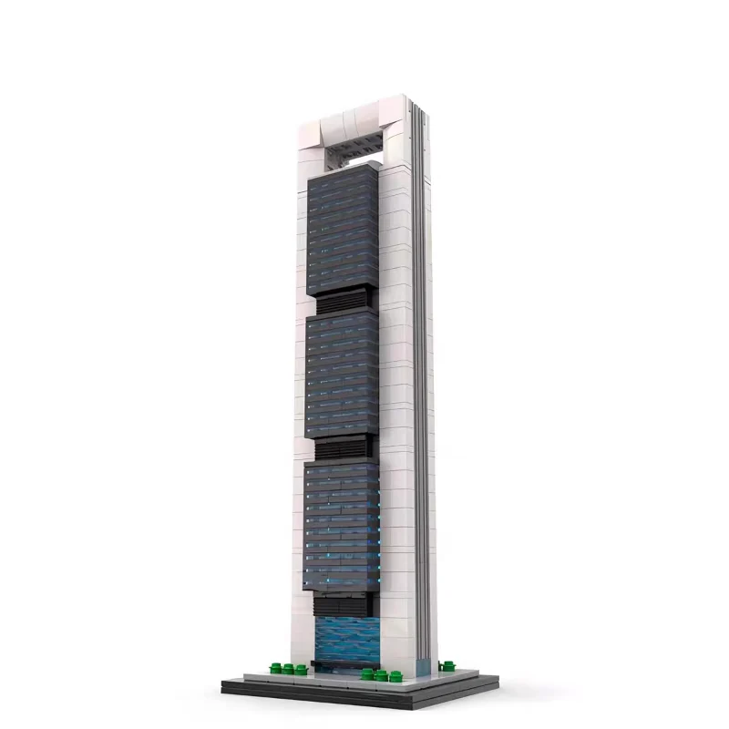 1027pcs MOC-184706 Torre Cepsa 1:800 (Cepsa Tower) - Image 3