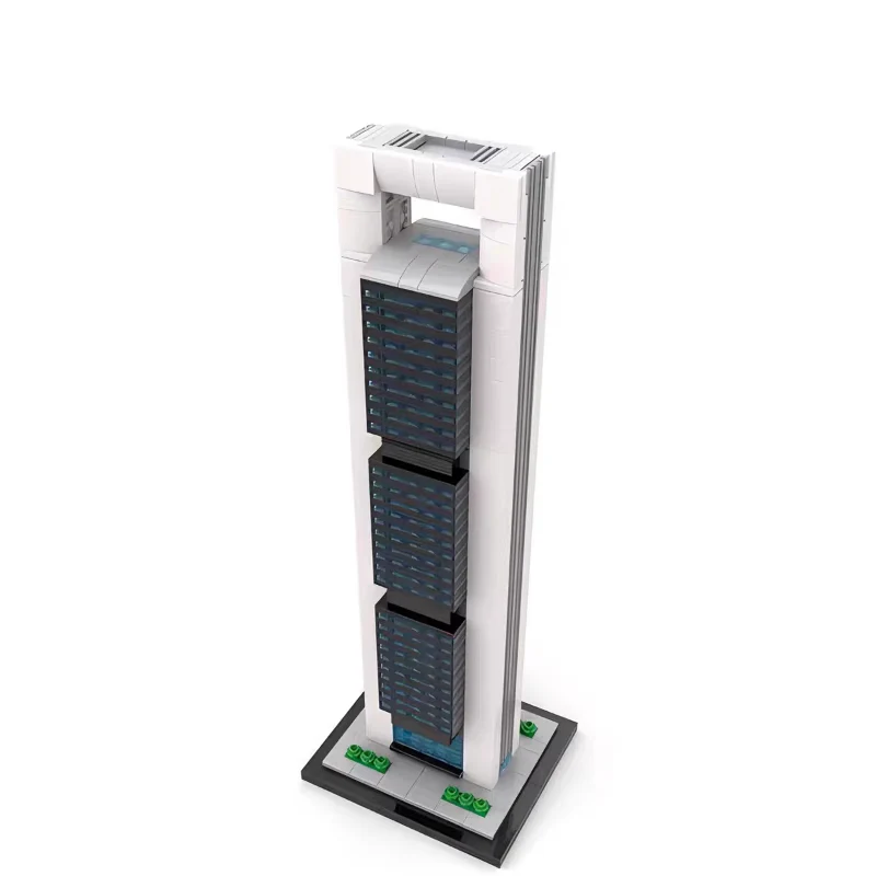1027pcs MOC-184706 Torre Cepsa 1:800 (Cepsa Tower) - Image 4