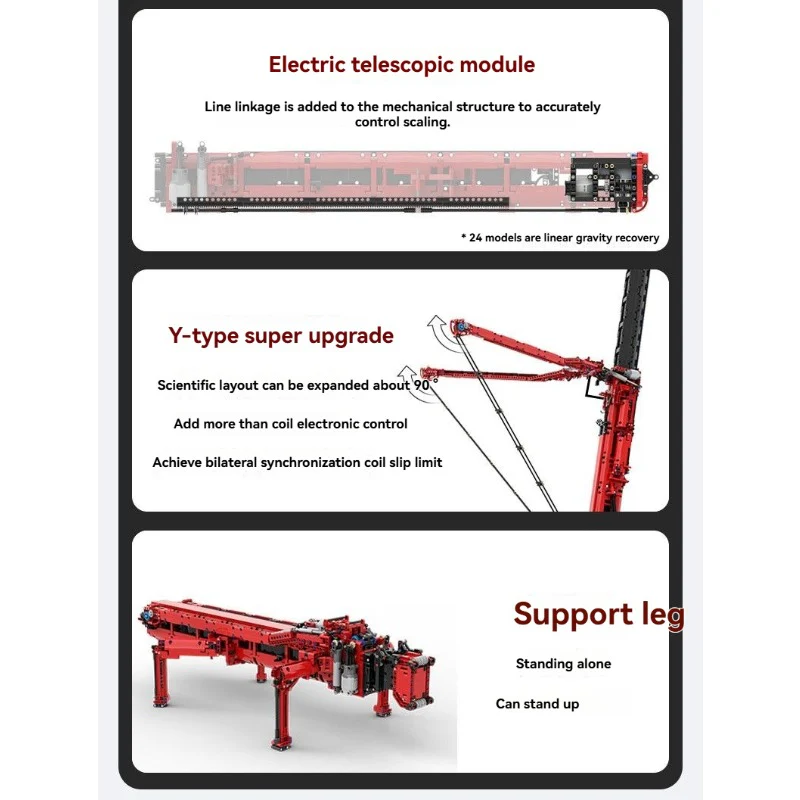 10400pcs/11660pcs Ubricks UB001 Liebherr LTM11200 Construction Crane （2026 updated version） - Image 16
