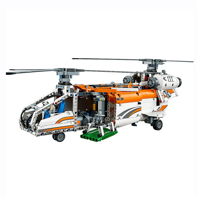 1042pcs Heavy Lift Helicopter Compatible 42052 - Image 4