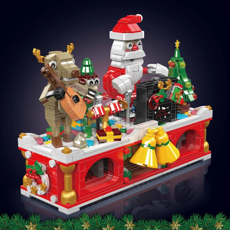 1045pcs Mouldking 10162 Christmas Carnival Band - Image 2