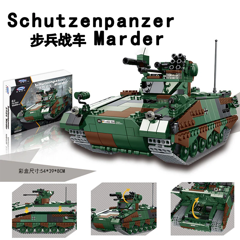 1045PCS XINGBAO 06051 Infantry Fighting Vehicle - Image 2