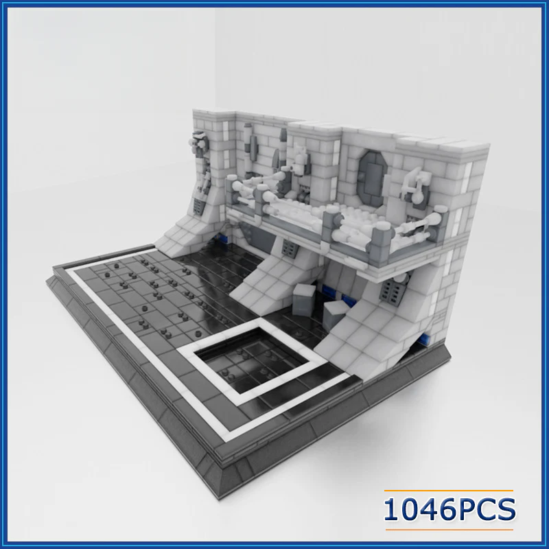 1046pcs MOC-74968 Imperial Hangar Minifigures Display - Image 2