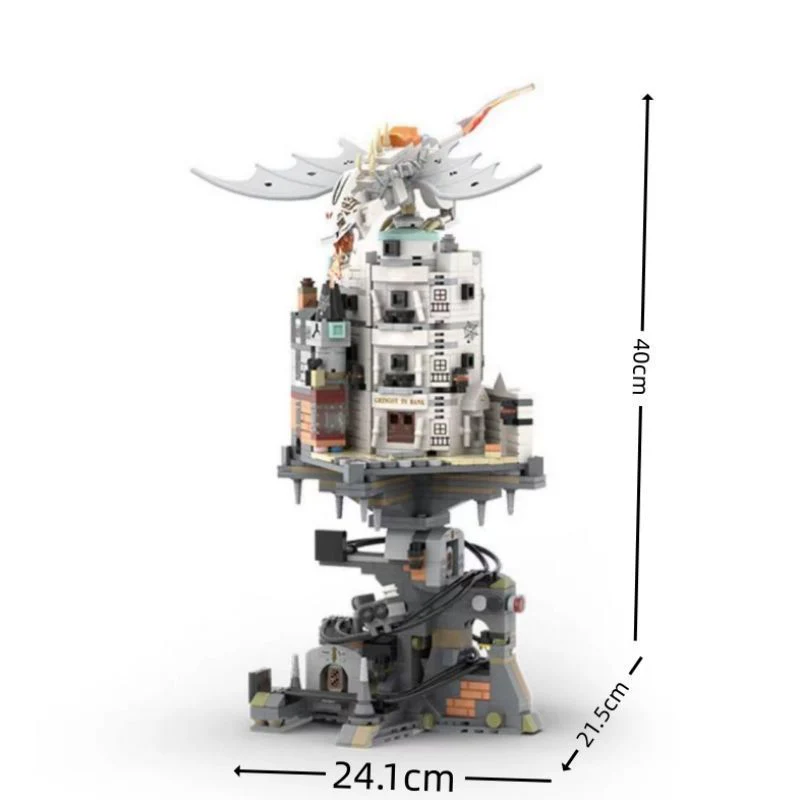 1056pcs  JD026 Academy Magic：Ghost Castle - Image 5
