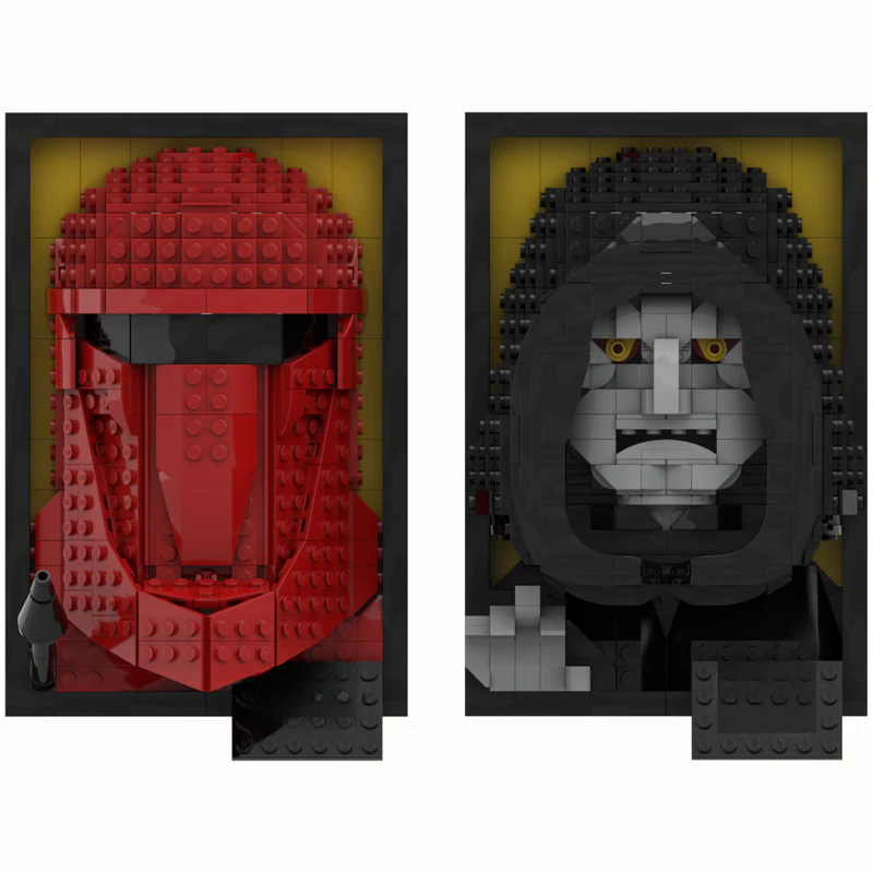 1056pcs MOC-76359 Imperial 3D Frames - Palpatine and Royal Guard - Image 2