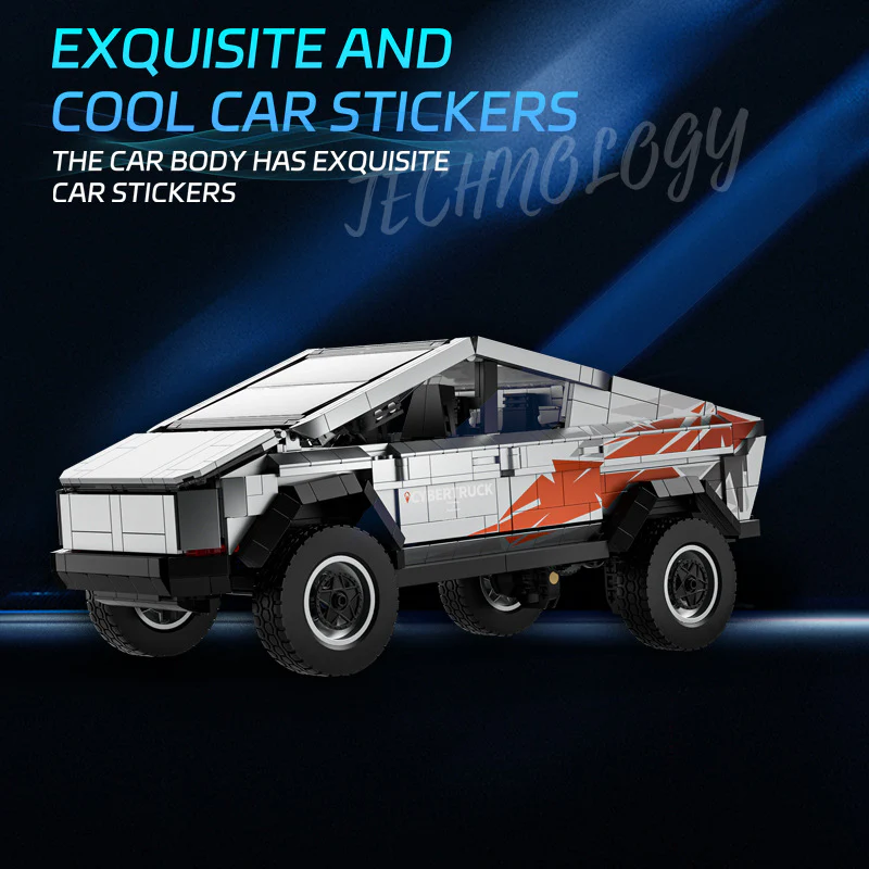 1067 pcs BK 33000 Tesla Cybertruck - Image 2