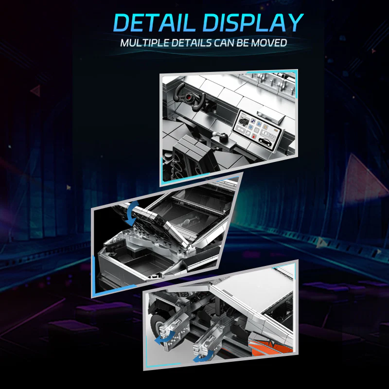 1067 pcs BK 33000 Tesla Cybertruck - Image 3