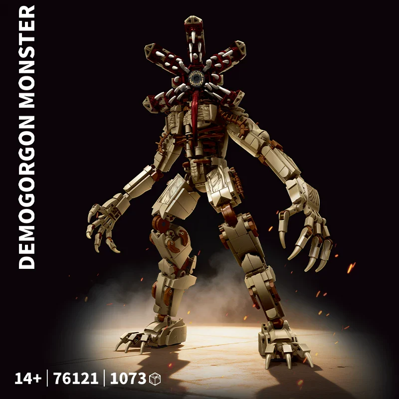 1073pcs LY Shadow Monster(Floral Demon Head) - Image 2