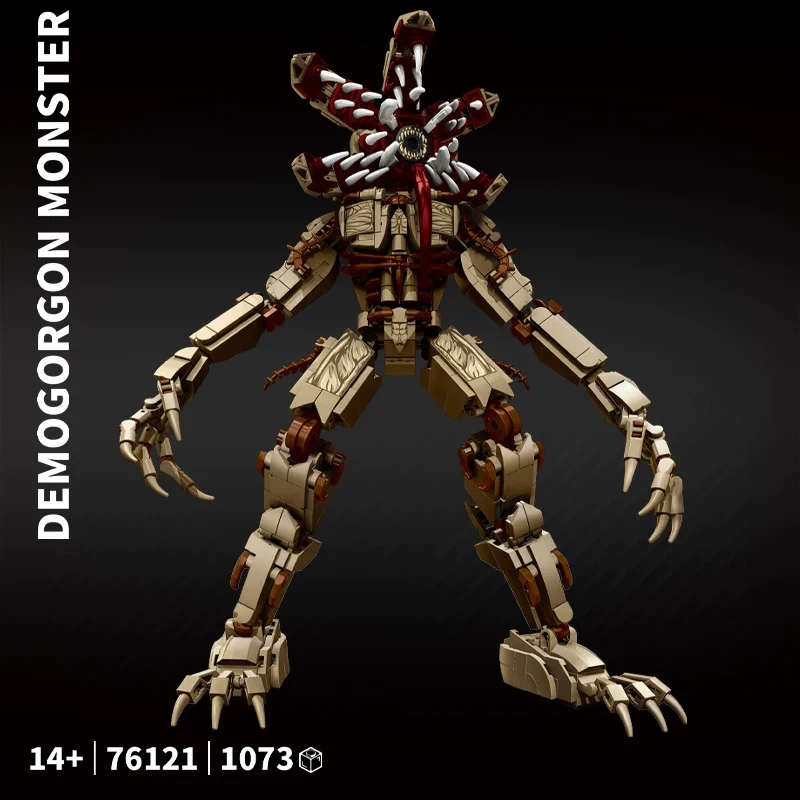 1073pcs LY Shadow Monster(Floral Demon Head) - Image 3