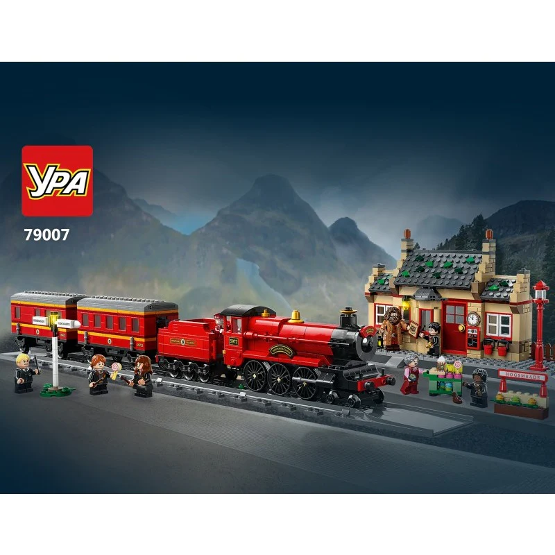 1074pcs 79007 Hogwarts Express & Hogsmeade Station - Image 2