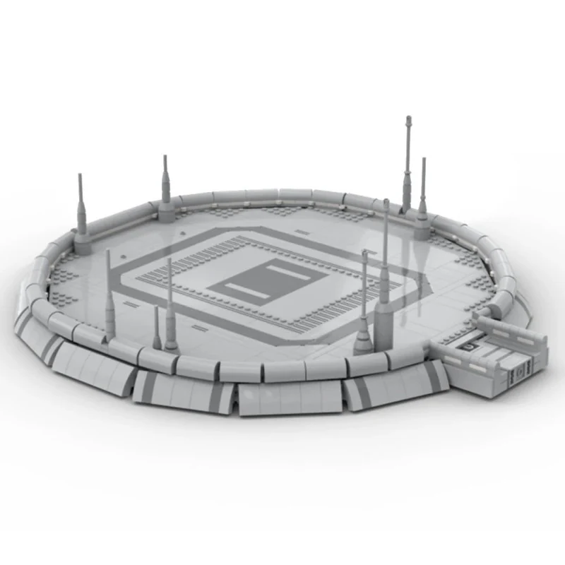 1074pcs MOC-116074 Kamino Modular Landing Platform - Image 2